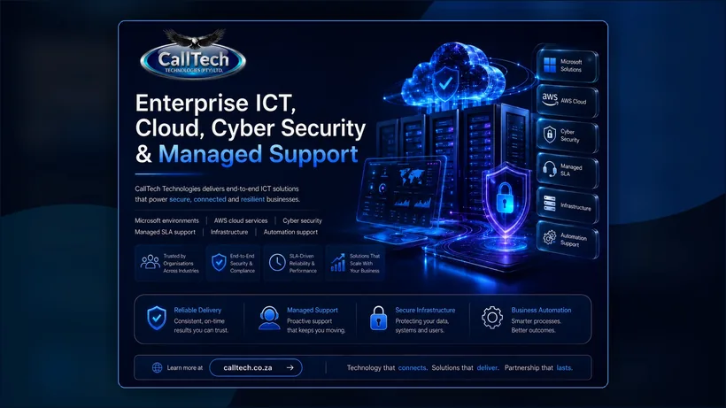CallTech ICT, Cloud & Cyber Support highlight