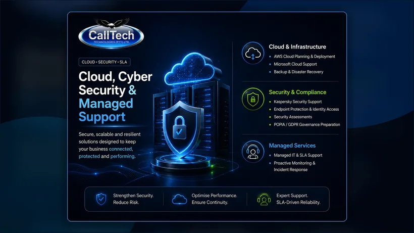 CallTech Cloud, Cyber & Managed Support highlight